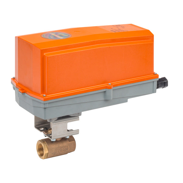 B219VS+GRCX24-MFT-T N4 - Valvula de Bola Belimo, 2 Vías, 3/4in, 2-10Vdc, On/Off, Flotante, 4-20mA, PWM, 2-10Vdc, 24Vac, 24Vdc
