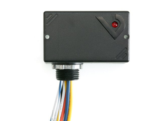 Enclosed Relay, Coil: 12-30VAC/DC, 208-277VAC, Contact: 10A DPDT