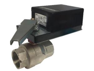 Válvula c/Actuador, 2in, Bola, 2 Vías, NPT, CV 46.0, 24Vac, 30Vdc, Con Ret Resorte, On/Off, Flotante, 60-85seg, 2xSPDT