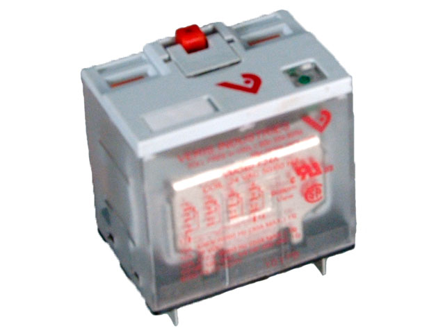 Veris Mini Relay, 4PDT, Blade, 24VAC, FF