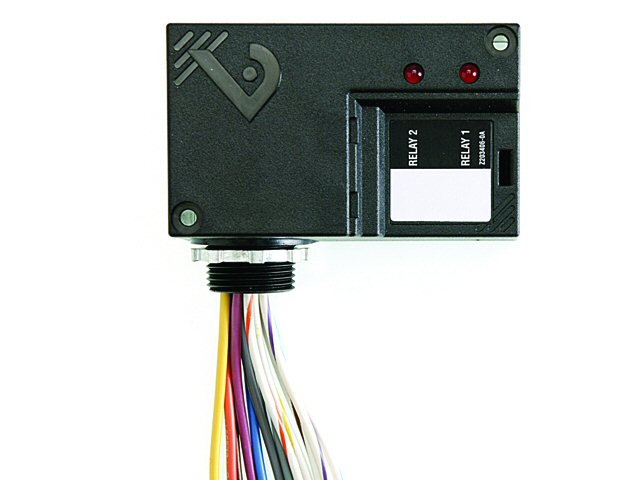 Enclosed Relay, Dual, SPDT, 10A