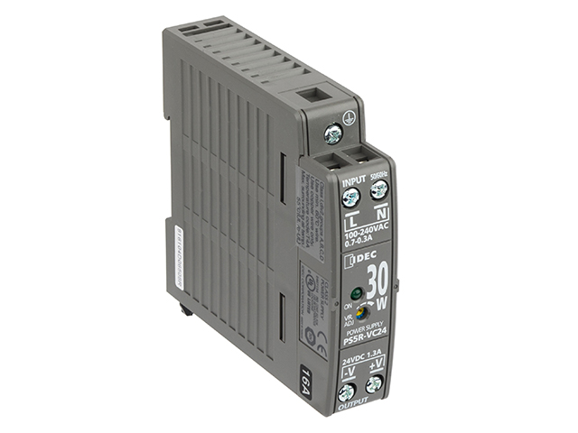 Power Supply, 24VDC, 30W
