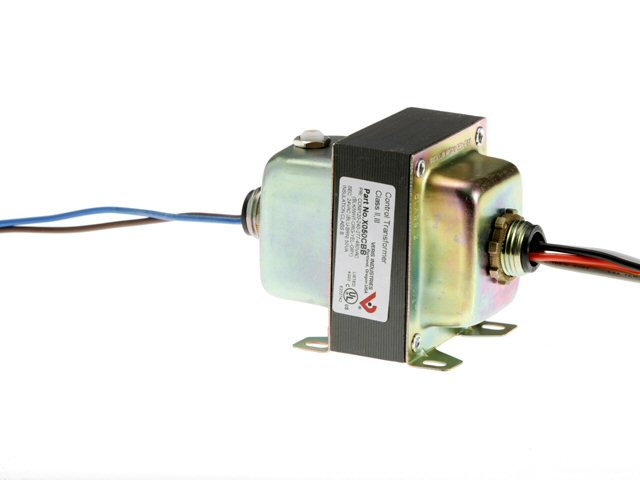 CONTROL TRANSFORMER, 50VA, 120/240/277/480-24VAC, CB, FT&DL