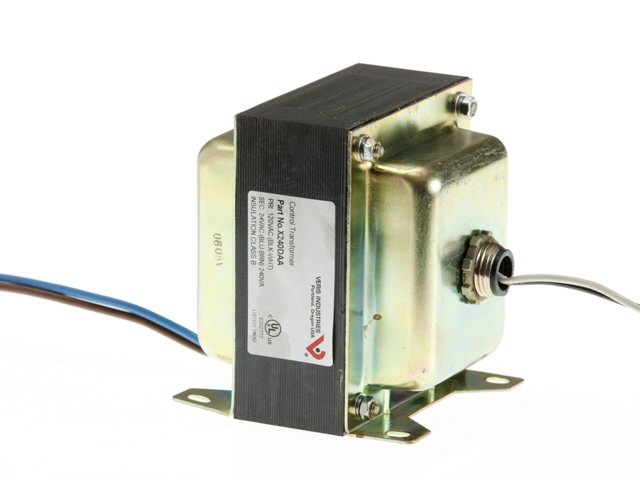 CONTROL TRANSFORMER, 240VA, 120-24VAC, FT&SINGLE HUB