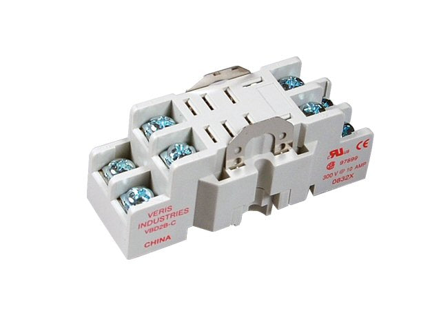 Socket, DPDT, Plain, Blade, DIN