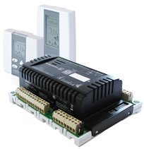 Controlador para Fan Coil, 120VAC, 4DO/4TO/4AO/4DI/6AI, BACnet MSTP & Modbus RTU