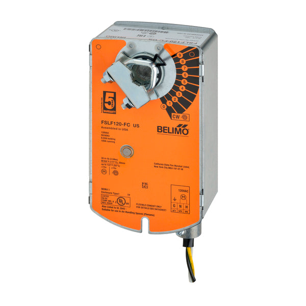 FSLF120-FC US - Belimo Actuador para Sistema Contra Incendio, On/Off, 120Vac