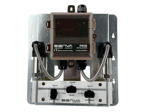 PW30 3-valve Assembly, ABS, 500 PSIG